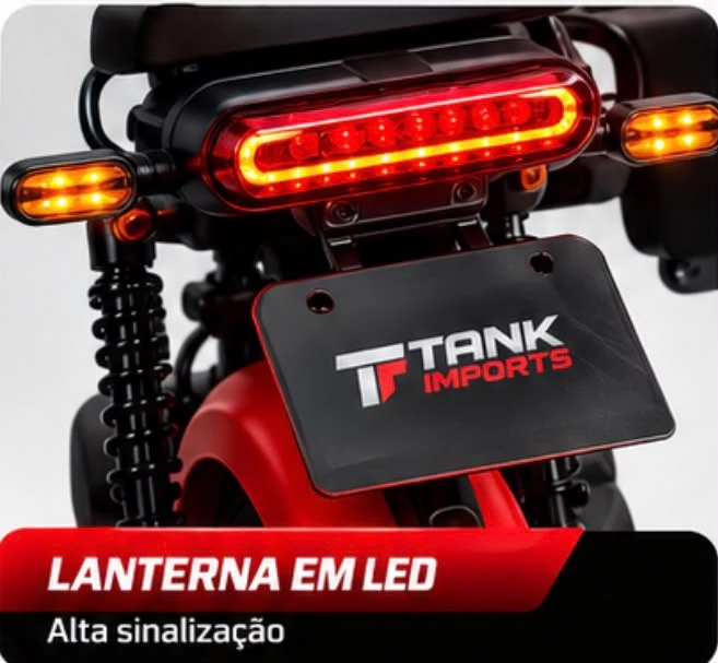 Tank XM12 vermelha — foto 4